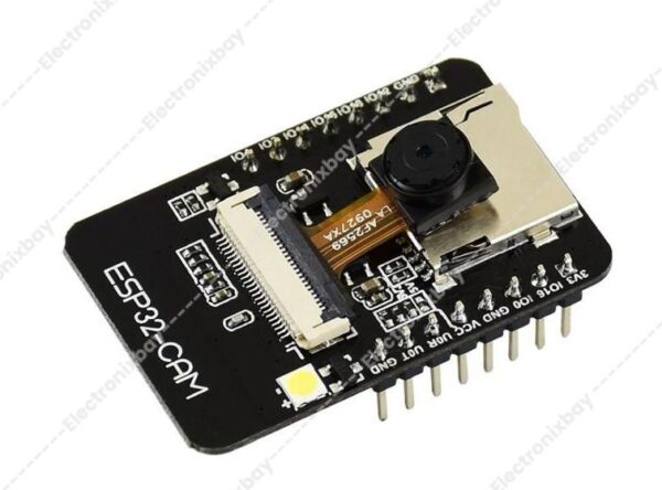 ESP32-CAM, IoT Camera Module, WiFi Bluetooth Development Board, OV2640 Camera Module, Arduino IDE IoT Board, AI Projects, Face Recognition Module, IoT Development Board, Video Streaming Board, Smart Device Controller, IoT Automation, Compact Camera Board,