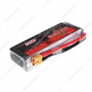 Wild Scorpion LiPo Battery, 4200mAh LiPo Battery, 11.1V RC Battery, High-Performance Drone Battery, 30C Discharge Rate Battery, RC Vehicle Battery, Lightweight LiPo Battery, JST-XH T-Plug Battery, Lithium Polymer 3S Battery, RC Car Power Source,