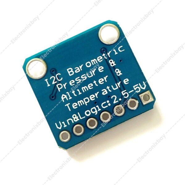 MPL3115A2, I2C sensor, altitude sensor, pressure sensor, Arduino sensor, IoT, environmental monitoring, weather station sensor, pressure module, barometric sensor, V2.0, high resolution, drone sensor, robotics sensor, temperature sensor, altitude tracking.