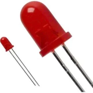 5mm Red LED Lights – High Brightness, Pack of 5