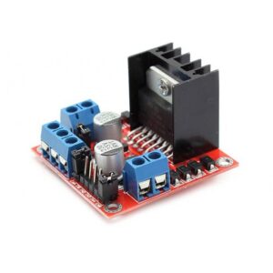 L298N H-Bridge Dual Motor Driver with Heatsink