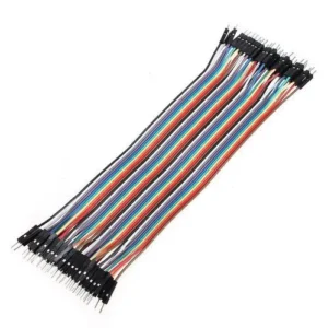 Male-to-Male Jumper Wires 20 Pcs 20cm for Prototyping