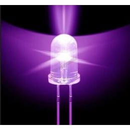 Superbright Ultra Violet LED UV Lamp 5mm